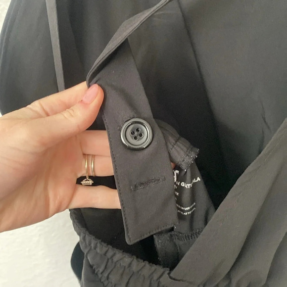 Albion XS Tall Black Classic Overall Jumpsuit - Picture 15 of 16